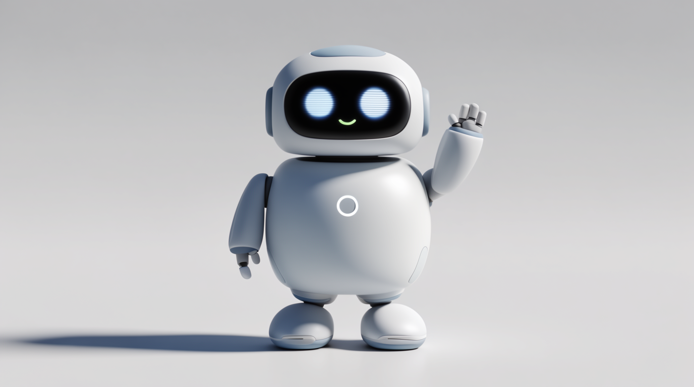 Freundlicher Roboter