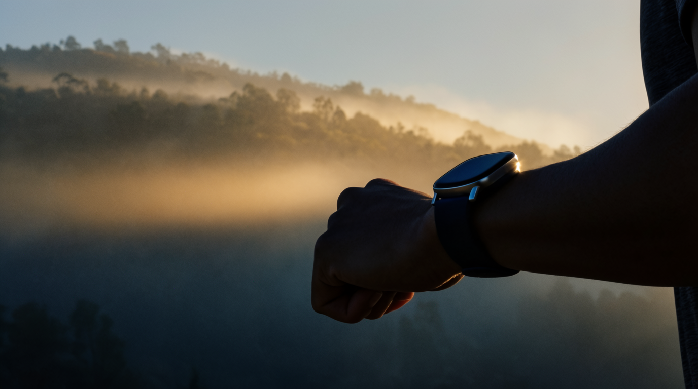 Smartwatch at Dawn