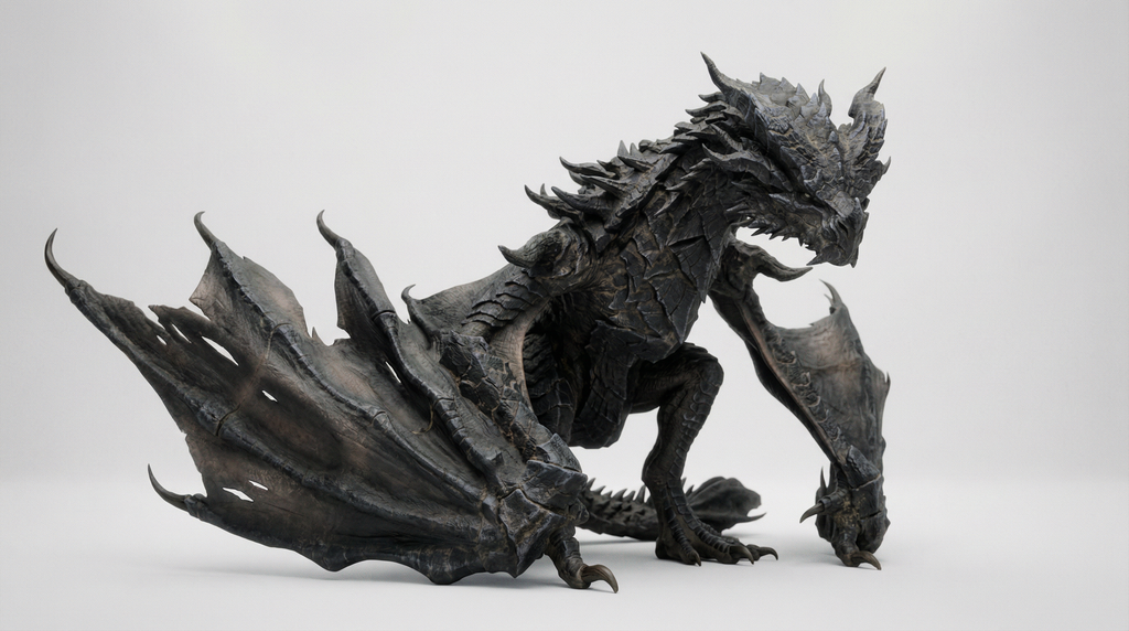 Sketch to photoreal creature