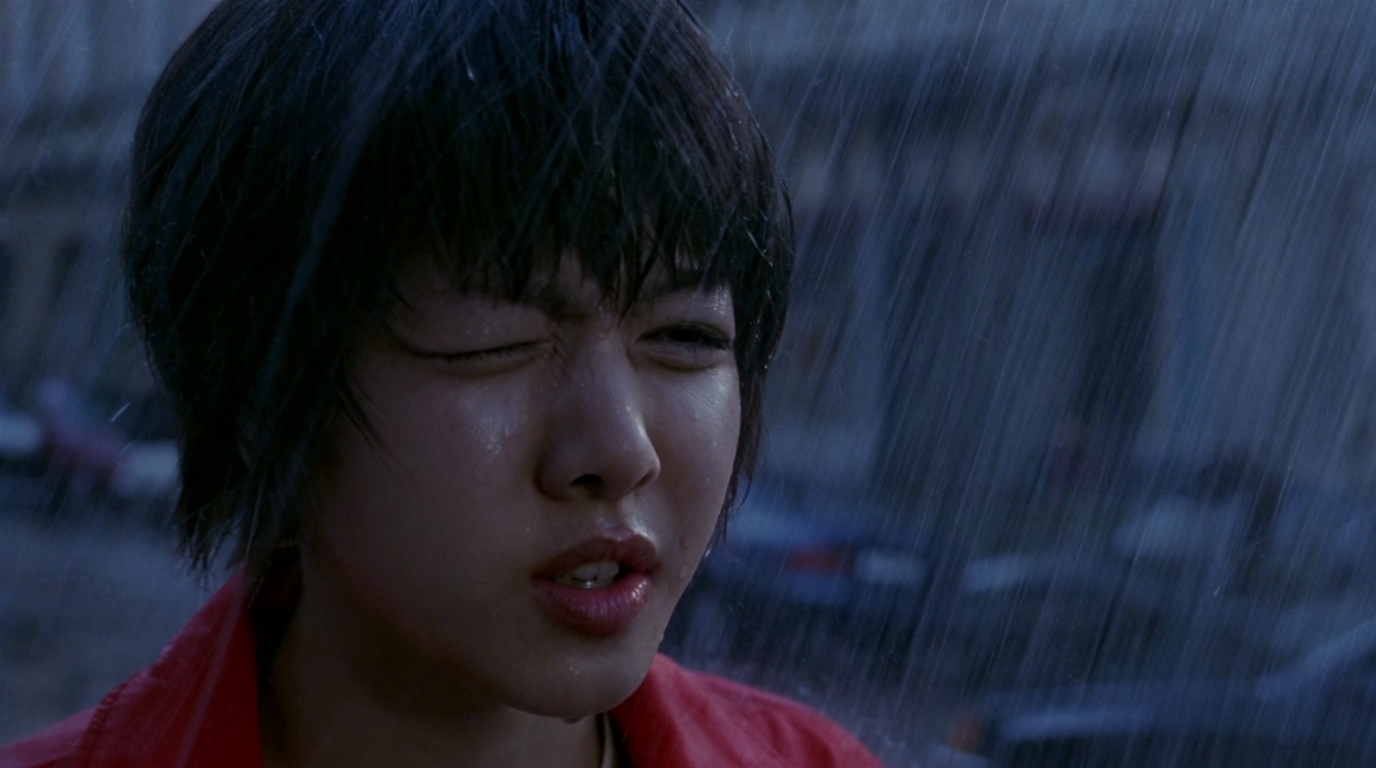 Red Jacket, Rain Added