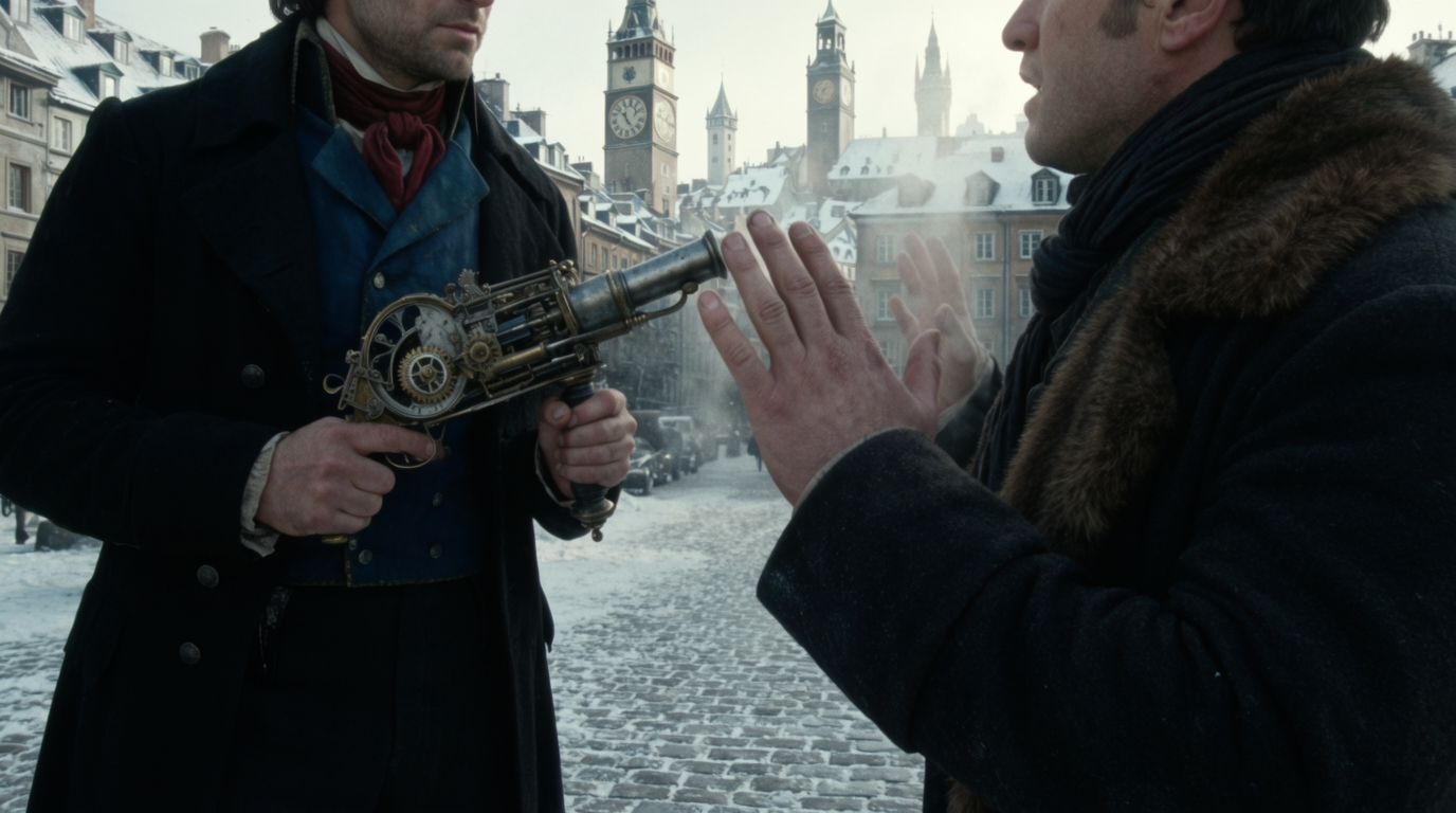 Duel in Frozen Time