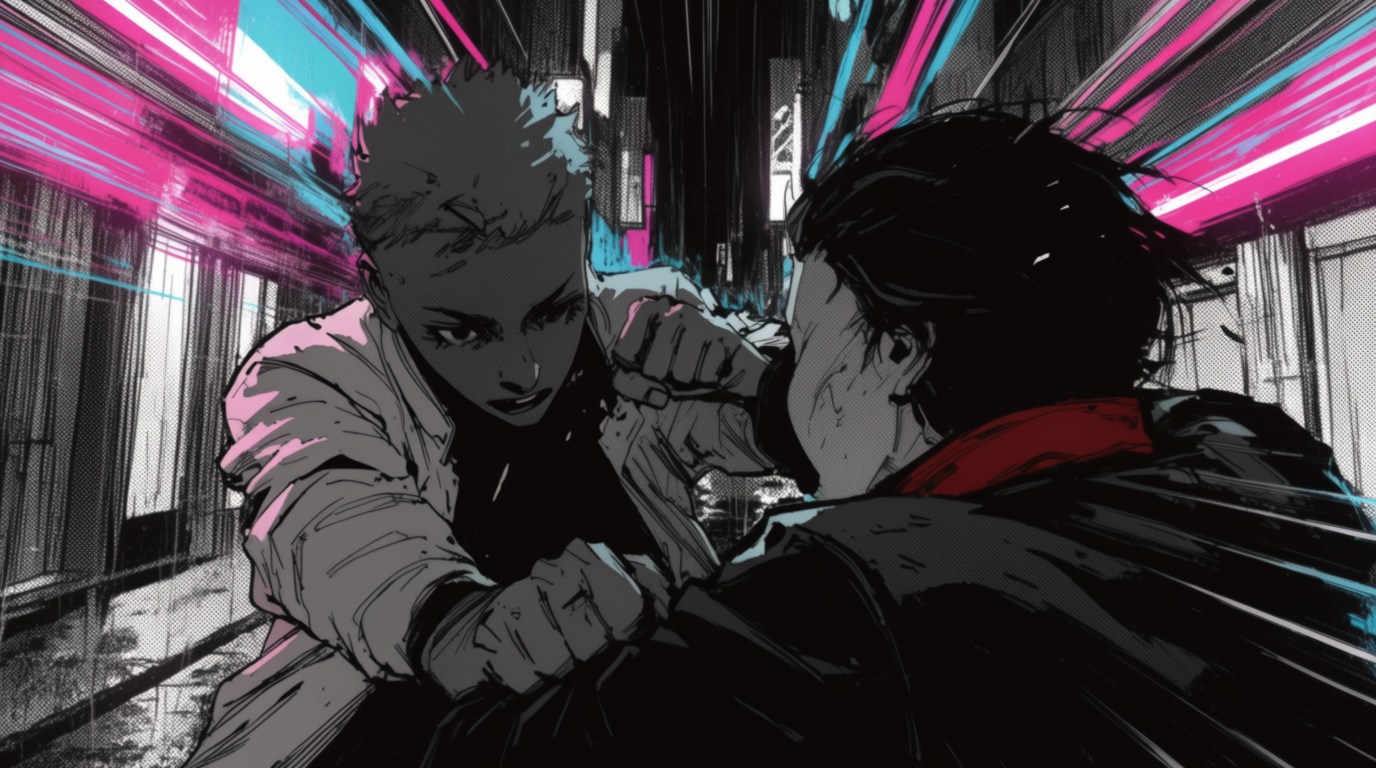 Rivals in Neon Alley