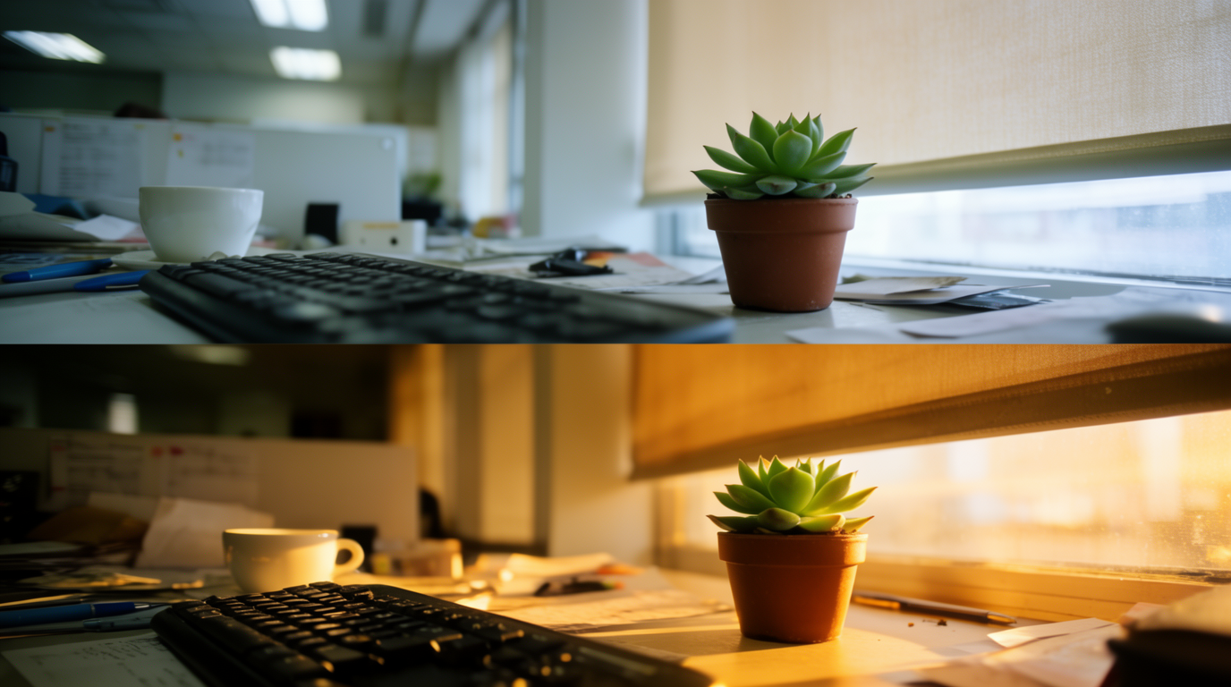Tiny Desk Plant Life