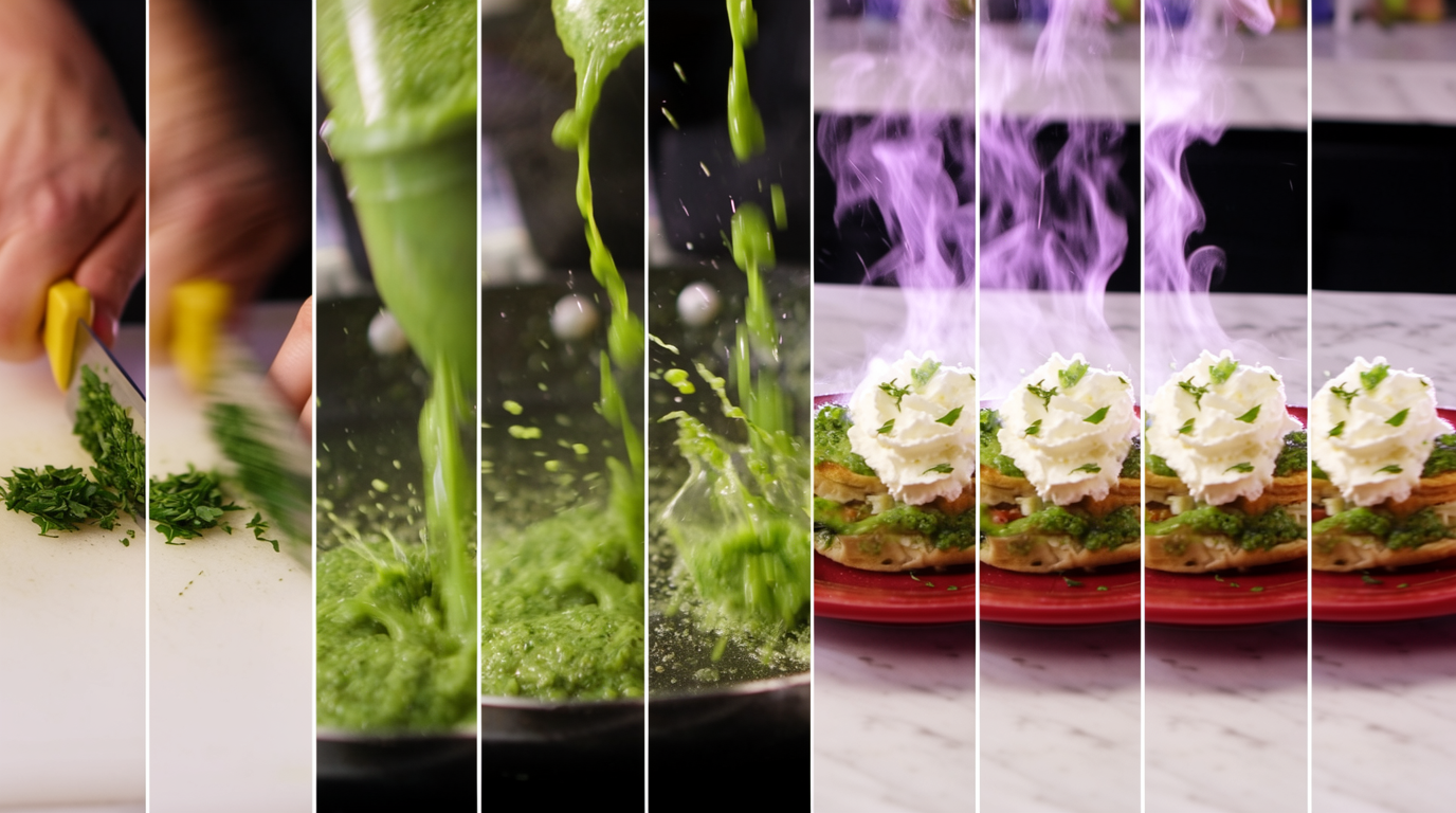 Dramatic Recipe Reveal
