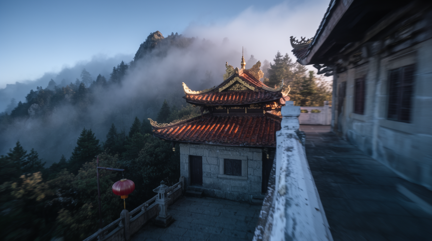 Monastery at Dawn